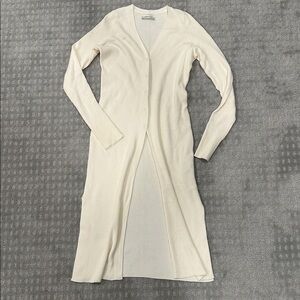 Abercrombie white sweater dress